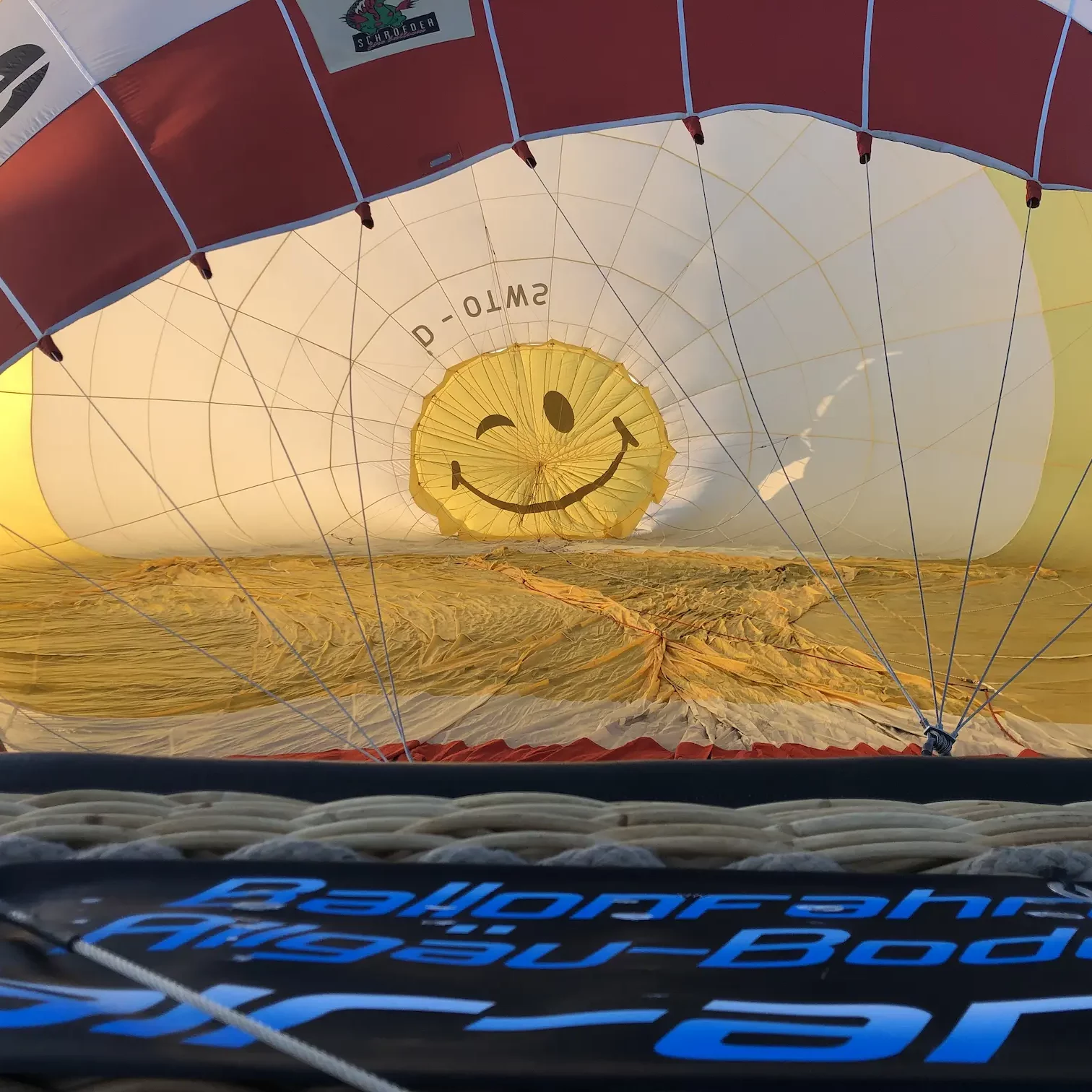 Ballonfahren in Leutkirch macht Spaß