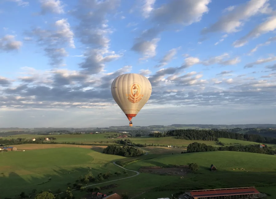 Blick auf das Allgäu